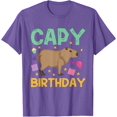 thumbnail image 1 of Capy Birthday Capybara Happy Unisex T-Shirt for Men Women Kids Toddler, 1 of 5