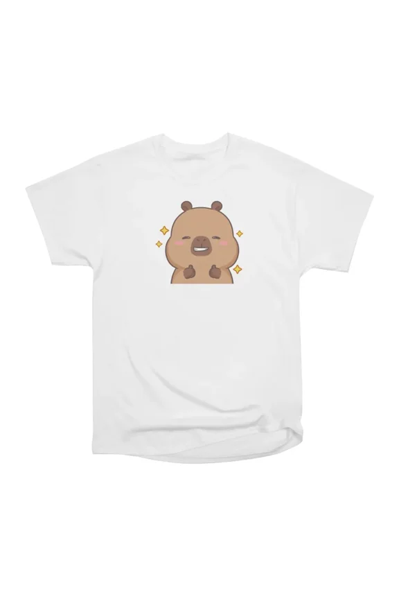 Capy Cheer T-Shirt Tee Gift For Him Merch For Her Apparel For Friend