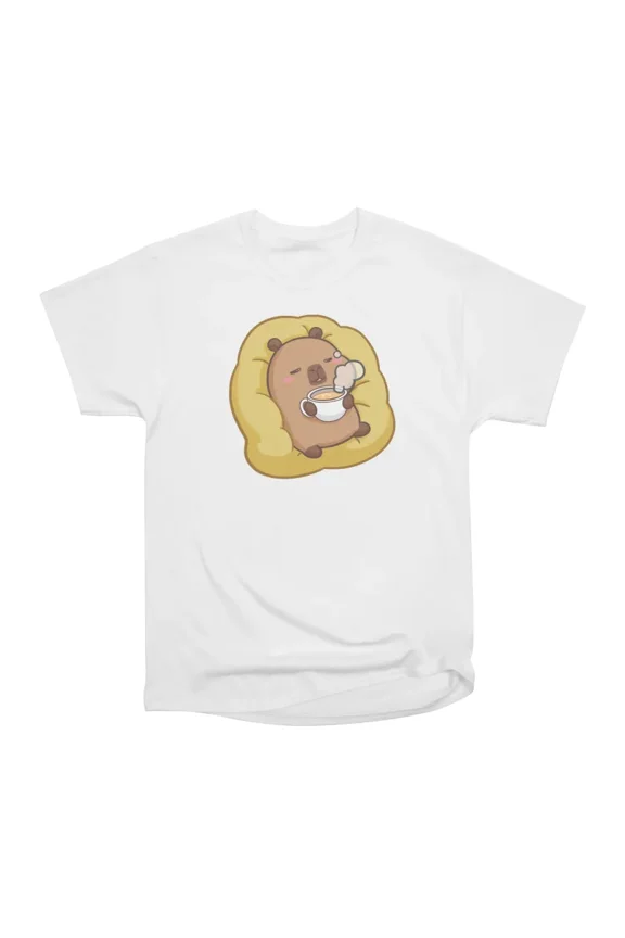 Capy Relax T-Shirt Tee Gift For Him Merch For Her Apparel For Friend