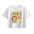 thumbnail image 1 of CapyFun - Capybara Boba - Youth Girls Boxy T-Shirt, 1 of 4