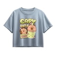 thumbnail image 1 of CapyFun - Capybara Boba - Youth Girls Boxy T-Shirt, 1 of 4