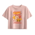 thumbnail image 1 of CapyFun - Capybara Burger - Youth Girls Boxy T-Shirt, 1 of 4