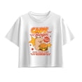 thumbnail image 1 of CapyFun - Capybara Burger - Youth Girls Boxy T-Shirt, 1 of 4