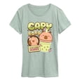 thumbnail image 1 of CapyFun - Capybara Capy Boba - Women's Short Sleeve Graphic T-Shirt, 1 of 3