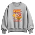 thumbnail image 1 of CapyFun - Capybara Capy Burger - Women's Oversized Fleece Crew Sweatshirt, 1 of 3