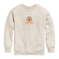 thumbnail image 1 of CapyFun - Capybara Logo - Youth Boys Crew Fleece Sweatshirt, 1 of 4
