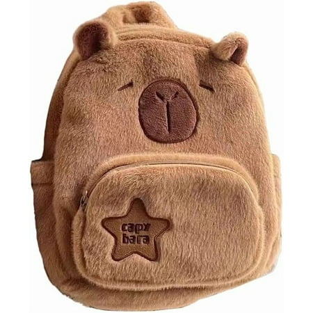 Capybara Backpack Multifunction Durable Casual Backpacks Travel Daypacks-11.8"