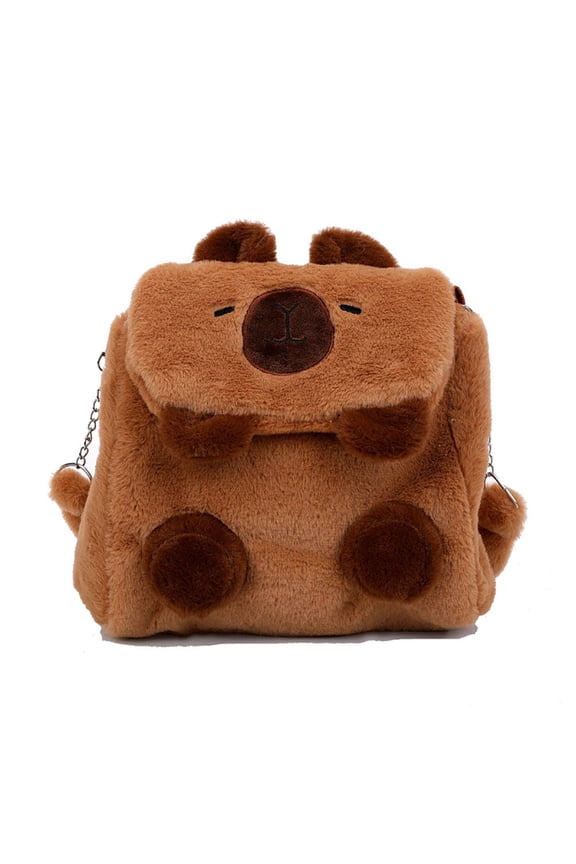 Capybara Bag Cute Embroidered Animal Crossbody Bag Backpack Gifts