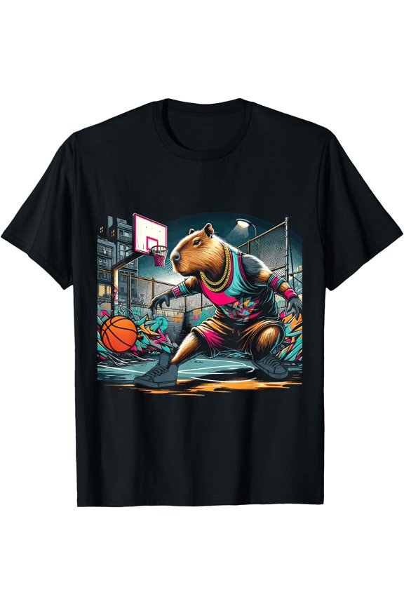 Capybara Basketball T-Shirt