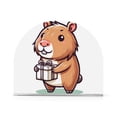 thumbnail image 1 of Capybara Gift Napkin Holder for Table Clear Napkin Stand Paper Holder Acrylic Organizer Dispenser Napkins for Dinner Kitchen Restaurant Room, 1 of 8