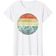 thumbnail image 1 of Capybara Gifts Retro Sunset Animal Lover Capybara Silhouette T-Shirt, 1 of 3