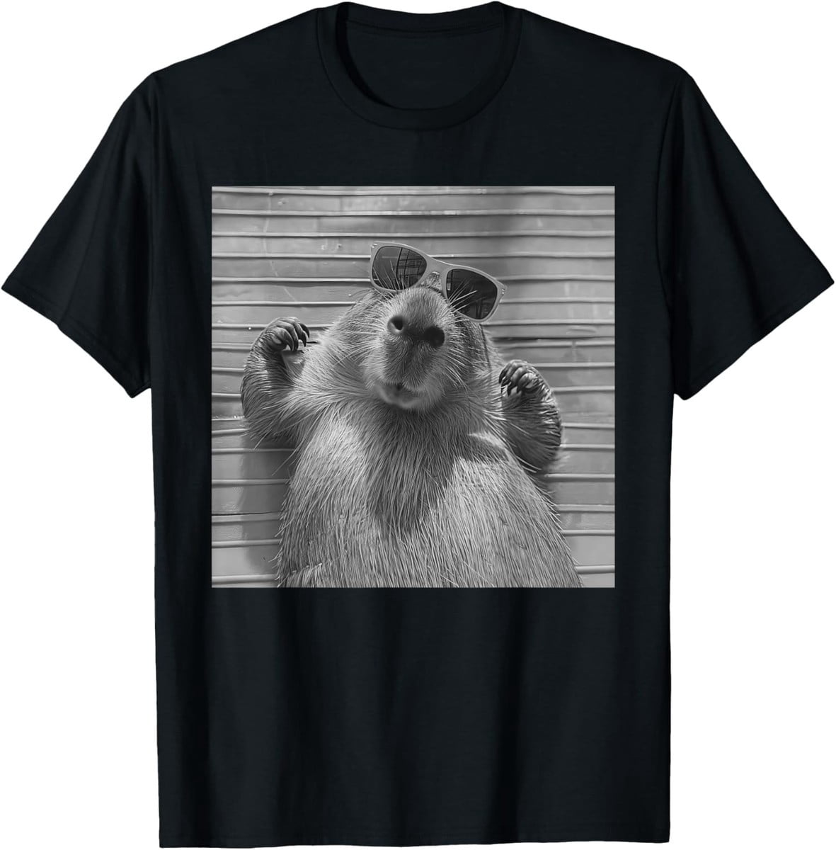 Capybara Gifts Selfie T-Shirt - Walmart.com