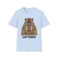 thumbnail image 1 of Capybara Lover, Gildan Unisex Softstyle T-Shirt, Animals Graphic Tee, S-3XL, 1 of 5