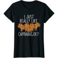 thumbnail image 1 of Capybara Lover Women Cute Capybara T-Shirt, 1 of 3