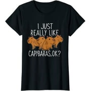 Capybara Lover Women Cute Capybara T-Shirt