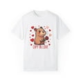 thumbnail image 1 of Capybara Lovers Tee, Cute Capybara Comfort Colors Valentine Shirt, 1 of 8
