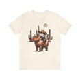 thumbnail image 1 of Capybara Opossum Bella & Canvas Unisex Short Sleeve Cotton T-Shirt,XS - 4XL, 1 of 4