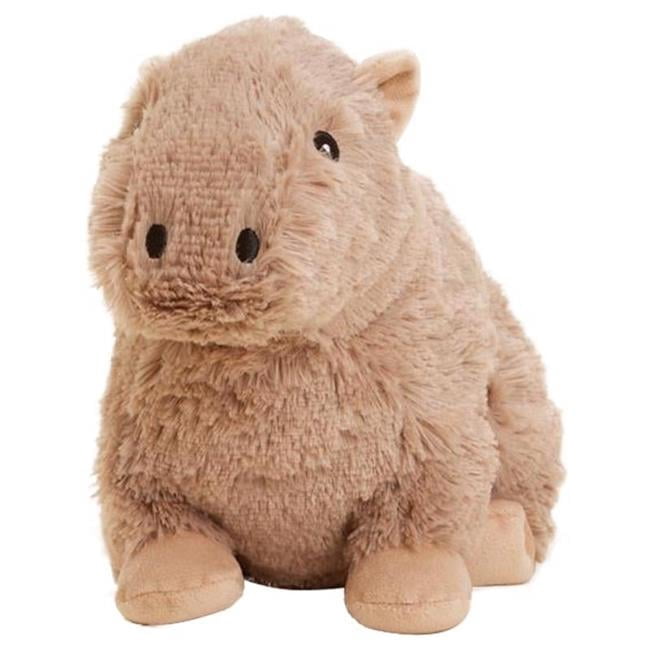 Capybara Plush Toy - Brown - 12in. - Soothing Microwaveable Comfort