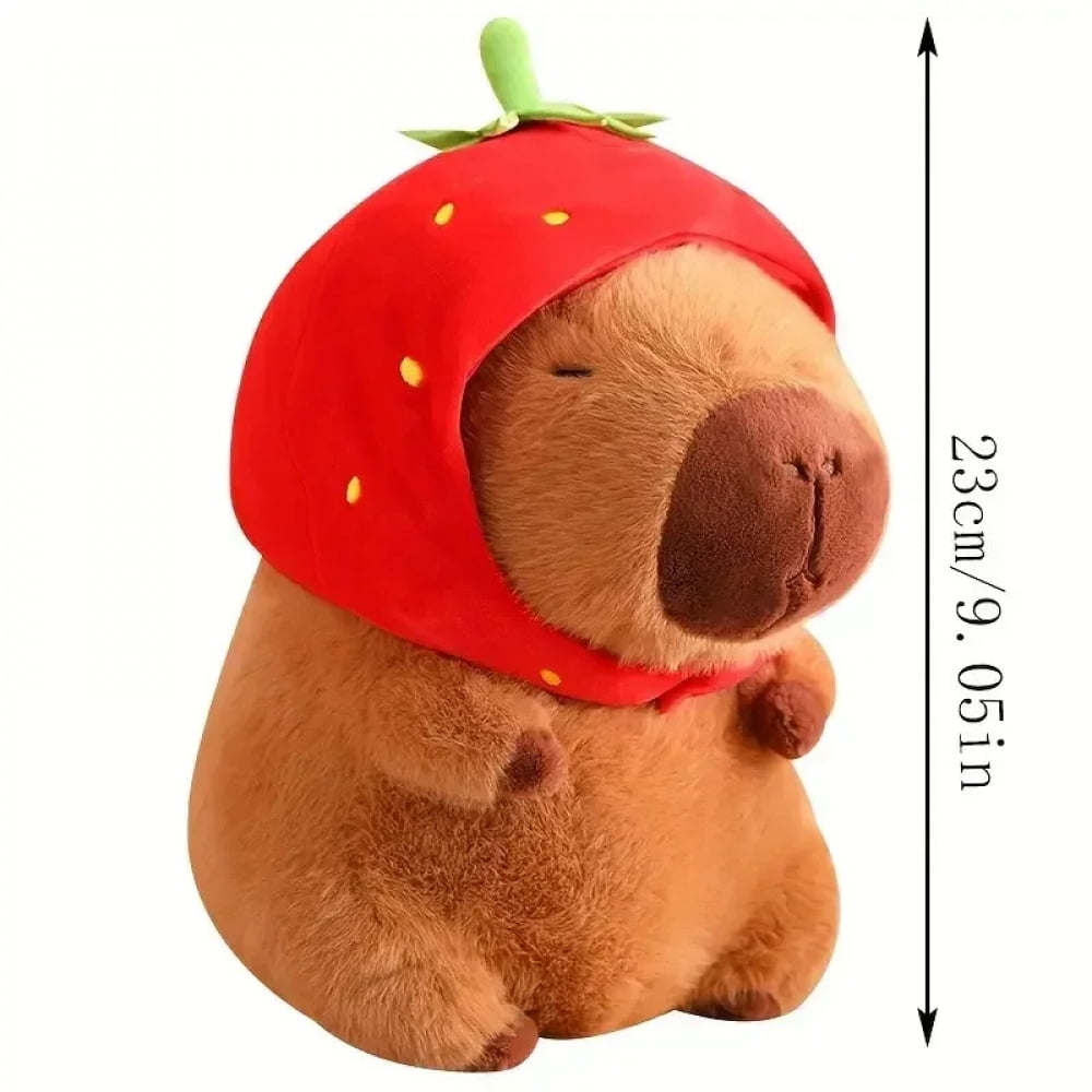 Capybara Plush Toy Set Mommy with 4 Little Capibaras Capibala Plushie ...