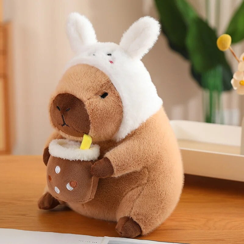 Capybara Plush Toy Simulation Capibara Cosplay Unicorn Dinosaur Dress ...