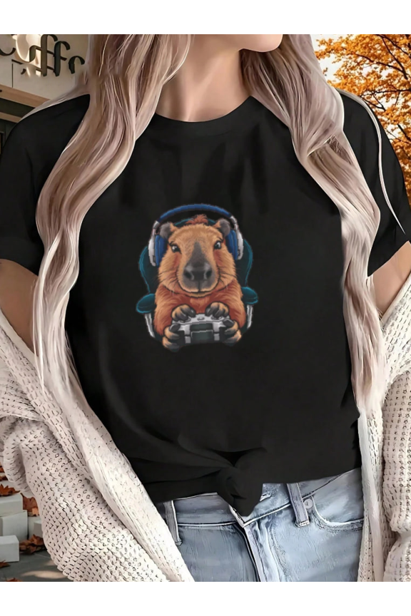 Capybara Relaxing Spa Towel Calm Zen Animal Lover Unisex T-Shirt up to size 5XL