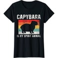 thumbnail image 1 of Capybara Retro Vintage T-Shirt Gift, 1 of 3