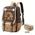 thumbnail image 1 of Capybara School Backpack, Capybara Backpack K, 1 of 8