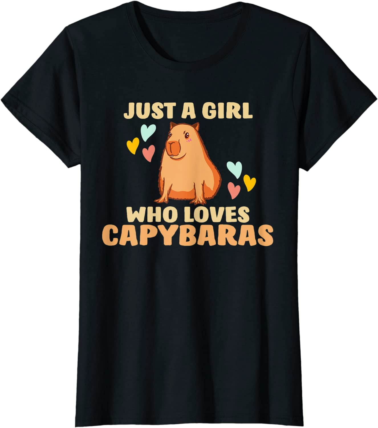 Capybara South America Rodent Capybara T-Shirt Gift - Walmart.com