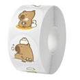 thumbnail image 1 of Capybara Sticker Animal Sticker Reward Sticker Teacher Motivational Sticker, 1 of 10