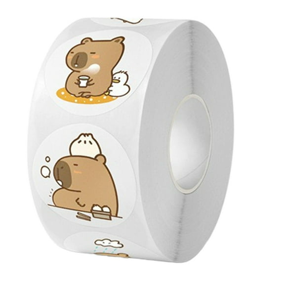 Capybara Sticker Animal Sticker Reward Sticker Teacher Motivational Sticker