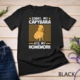 thumbnail image 1 of Capybara ate my homework South American Capybara T-Shirt Sweatshirt, 1 of 2