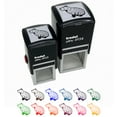 thumbnail image 1 of Capybara the Giant Friendly Rodent Self-Inking Rubber Stamp Ink Stamper - Black Ink - Small 1 Inch, 1 of 7