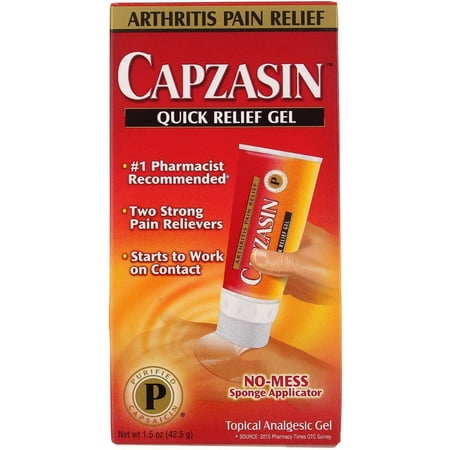Capzasin Arthritis Pain Quick Relief Gel-1.5oz