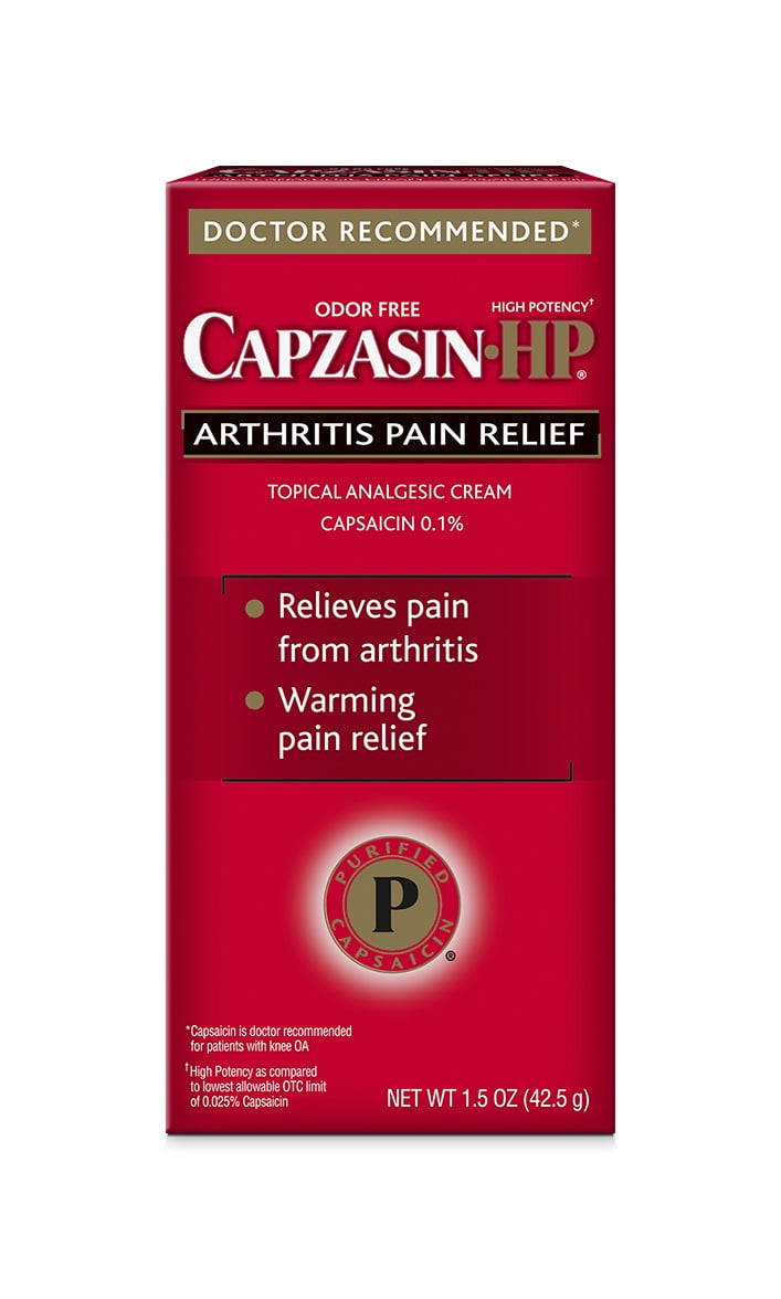 Capzasin High Potency Arthritis Pain Relief Creme 1.5 ounce Tube Flex