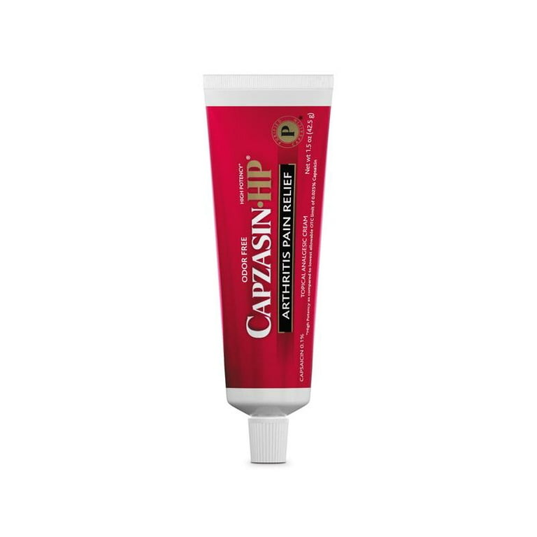 Capzasin High Potency Arthritis Pain Relief Creme 1.5 ounce Tube