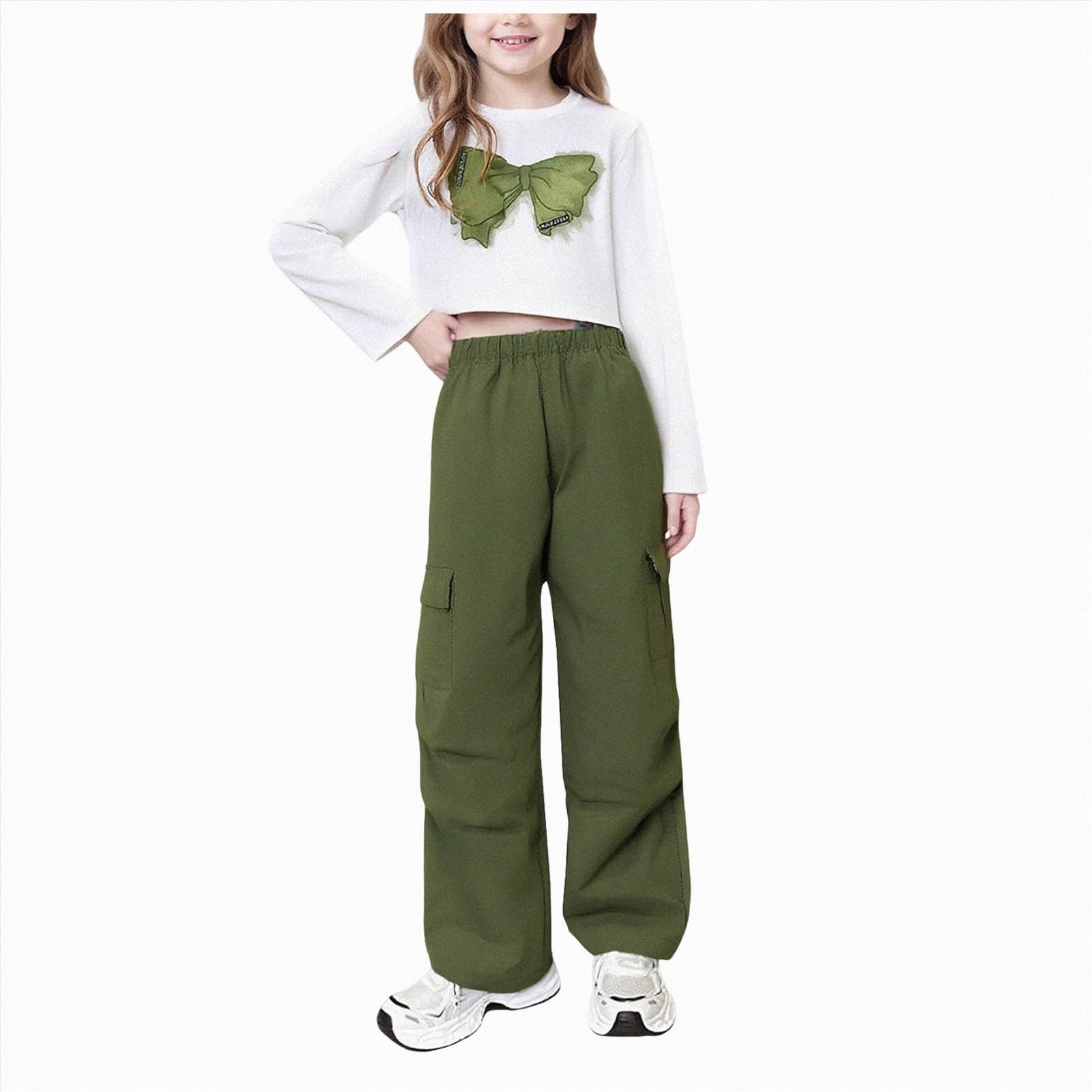 Caqnni 11-12 Years Toddler Girls Clothes Baby Outfits Letter ...