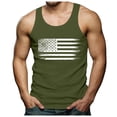 thumbnail image 1 of Caqnni American 1776 Tank Tops Sleeveless Shirts Men American Flag Patriotic Independence Day T-Shirt (AG,XXL), 1 of 4