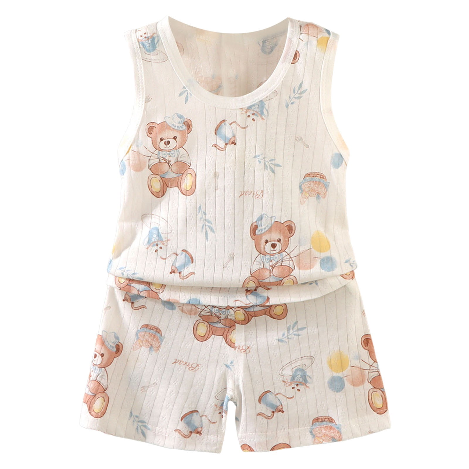 Caqnni Baby Boy Short Outfits Summer Toddler Boy Elastic Shorts Dinosaur Short Sleeve T-shirt 2 ...