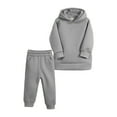 Caqnni Baby Boys Clothes Pants Set Hooded Patchwork Hoodie Sweatpants