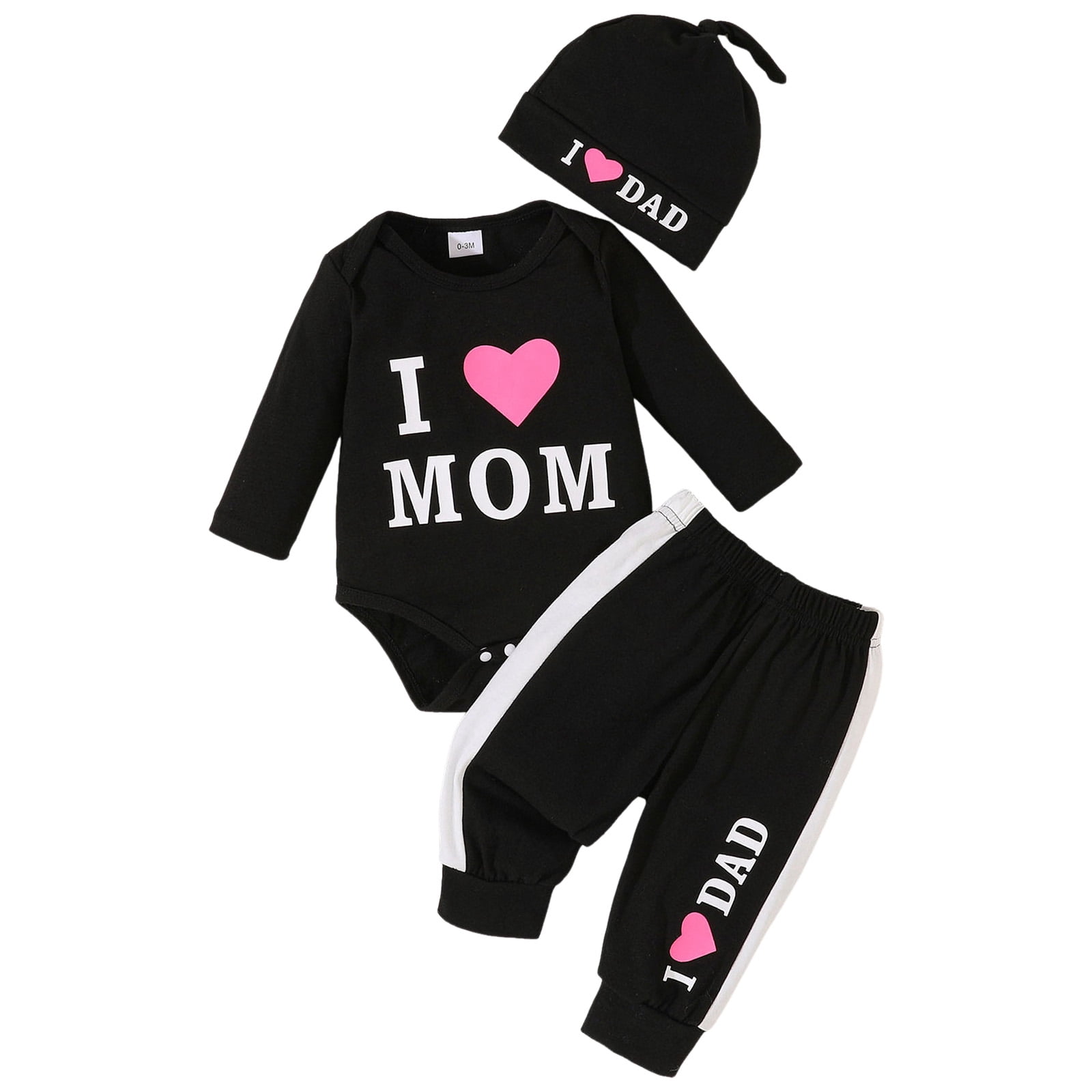 Baby Girl Halloween Outfit Set - Ghost & Floral Print Long Sleeve Sweatshirt & Pants, Soft Cotton Blend