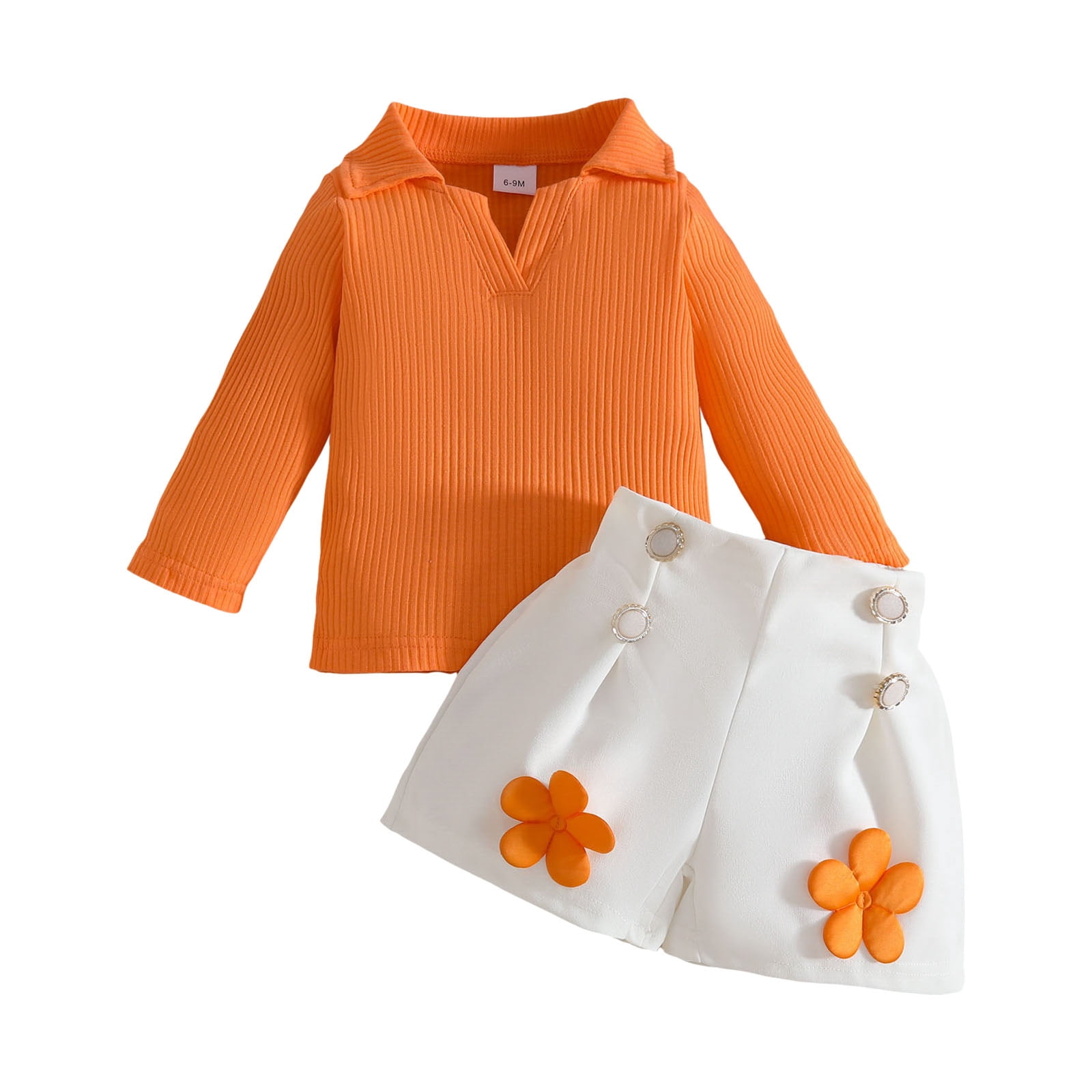Toddler Girl 2-Piece Outfit Set - Striped Hoodie & Pants Combo (Fall/Winter Clothes)