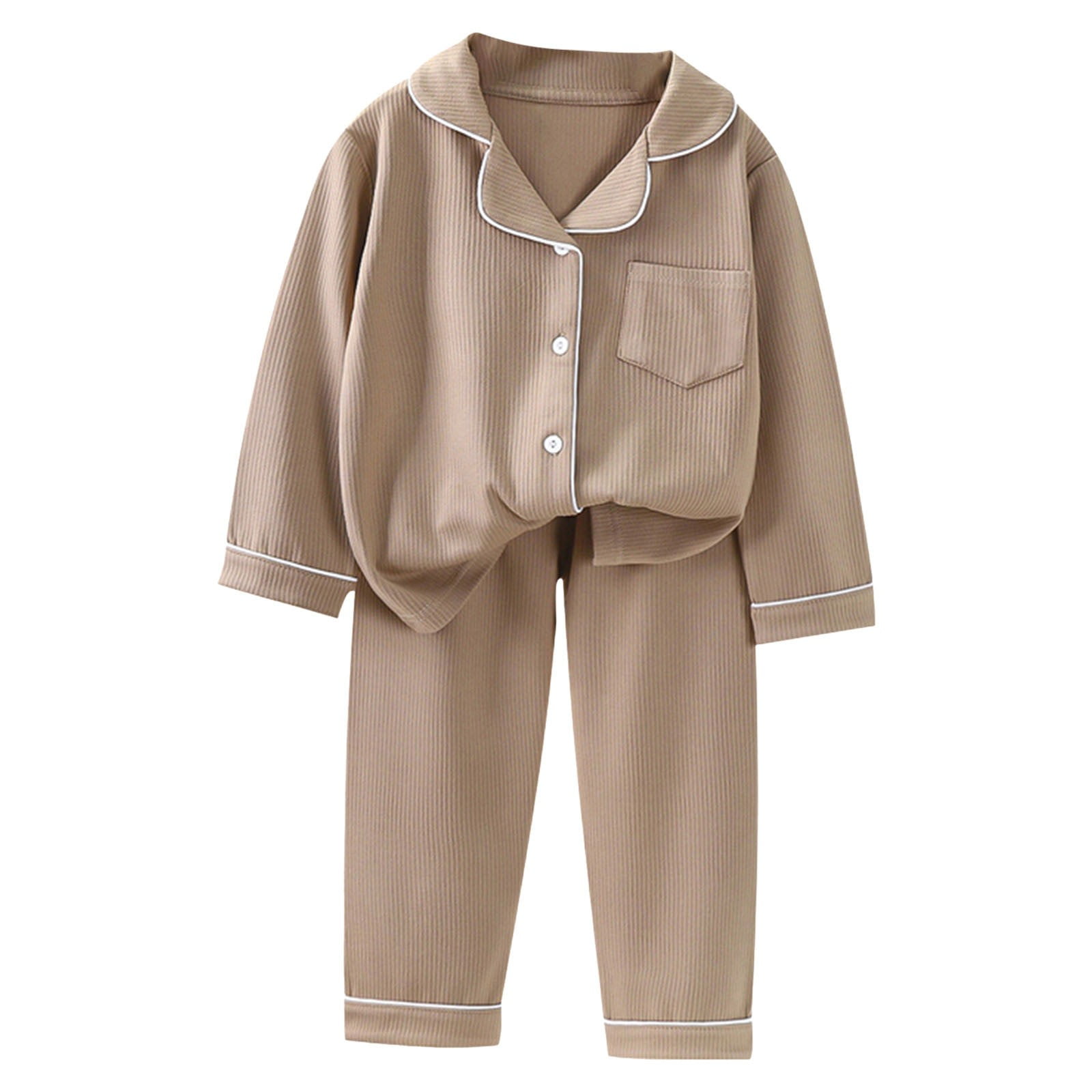 Caqnni Baby Girl Fall Winter Clothes Toddler Sweatsuit Outfit Floral Print Sweatshirt Long ...