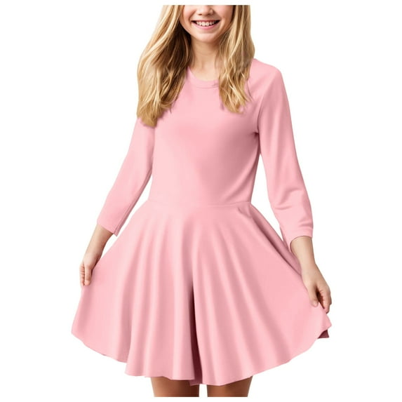 Caqnni Baby Girl Layered Mesh Festivals, Weddings Tree Printed Festivals, Weddings Long Sleeve Layered Tulle Dress Plush Ball Star Print Cake Dresses 0-5Y Vintage Dresses (Pink,18-24 Months)