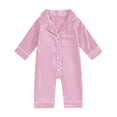 thumbnail image 1 of Caqnni Baby Toddler Boys Pajamas & Dailywear Set Fall Winter Outfits Contrast Color Long Sleeve Sweatshirts Pants 2Pcs Clothes Set 2PC Long Sleeve Pajamas Set For 1t 2t 3t 4t 5t，0-3 Months, 1 of 2