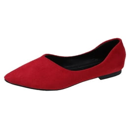 Owordtank Women s Fashion Comfortable Dressy Wide Ballet Flats Juniors Shoes under 20 Walmart
