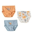 thumbnail image 1 of Caqnni Boys All Cotton Briefs Underwear Toddler Panties Trained Pants for Boys size:2-3T 3-4T 4-5T 5-6years 7-8years Yellow，110, 1 of 4