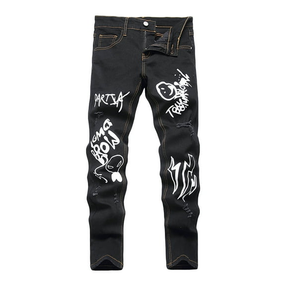 Caqnni Boys Y2k Sweatpants Baggy Track Pants Streetwear Pants Harajuku Joggers Wide Leg Parachute Casual Pants for Boys Teen Boys Pants Boys 10-11 Years