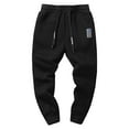 thumbnail image 1 of Caqnni Cargo Pants for Little Boys Cargo Trousers Work Wear Pockets Full Pants Toddler Sweatpants Pajamas Pants Fall Winter Pants School Sweatpants Joggers Boys 11-12 Years, 1 of 4