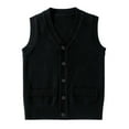 thumbnail image 1 of Caqnni Christmas Dinosaur Sweater For Boys Knit Top For Kids Double Layer Warm For Kids Cardigan Sweater，3-4 Years，Black, 1 of 3