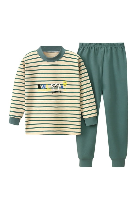 Cute Boy Pajama Outfits Boys Hoodie and Trousers 2 Piece Pullover Sweatshirt Suit for Boys Loungewear (Yellow,10-12 Years)